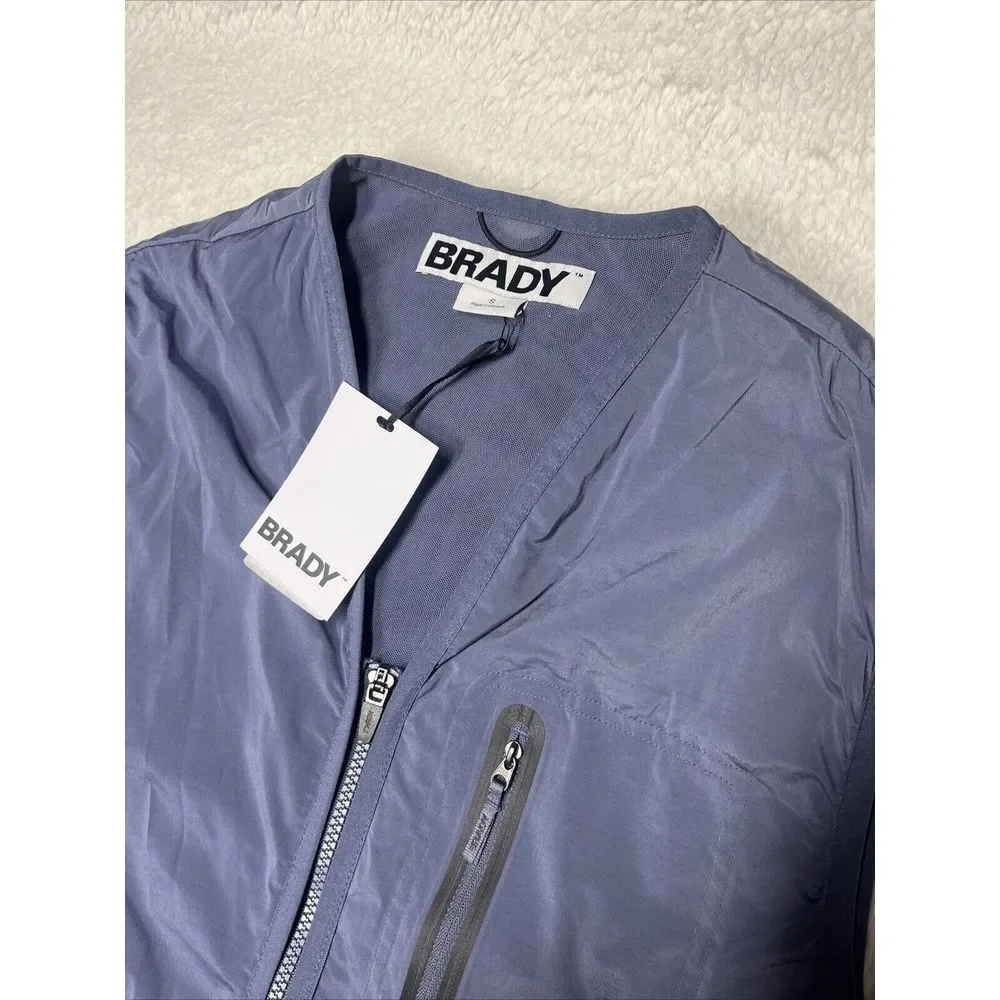 BRADY OUTDOOR STRETCH VEST IN‎ STORM S NWT